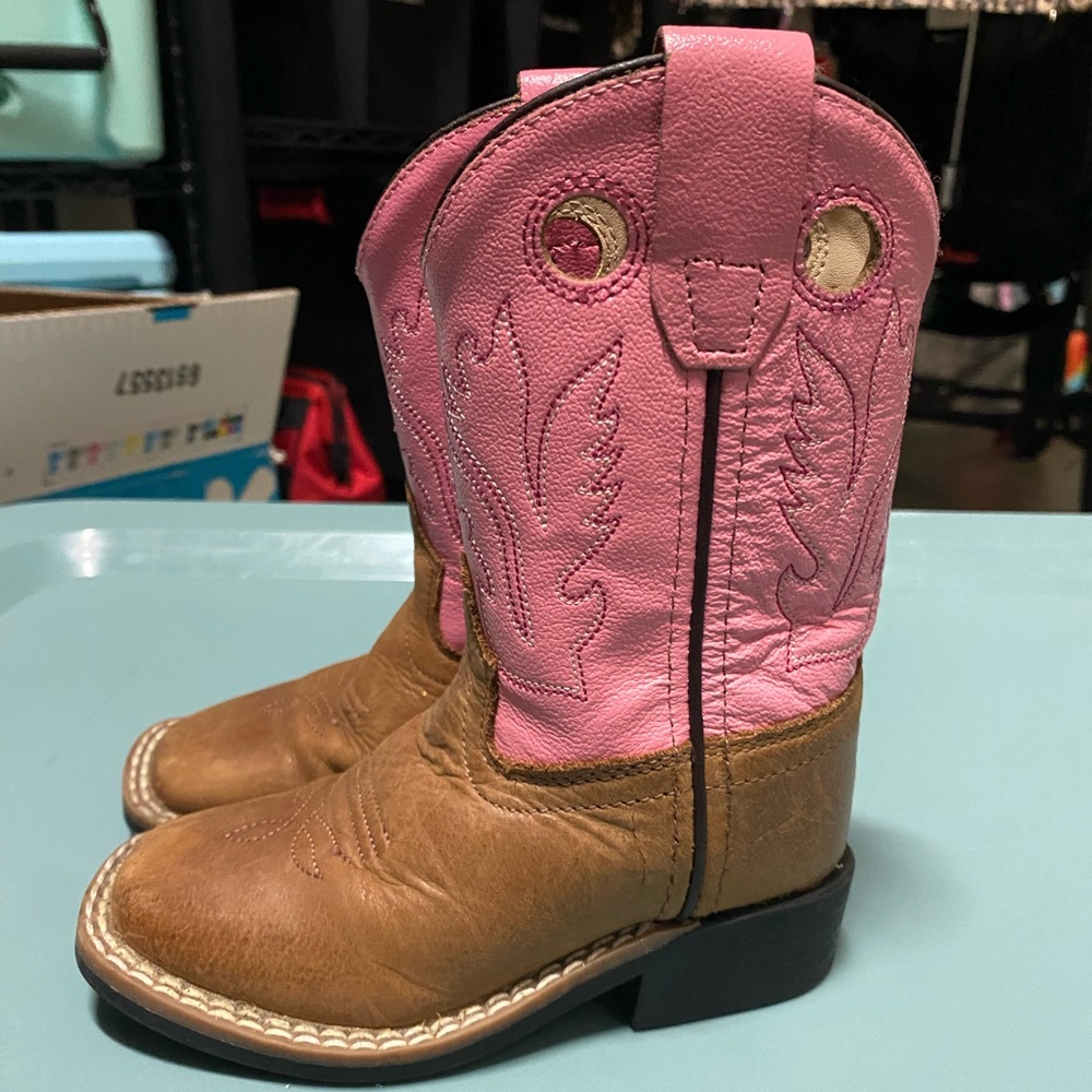 Toddler size 7 cowgirl boots